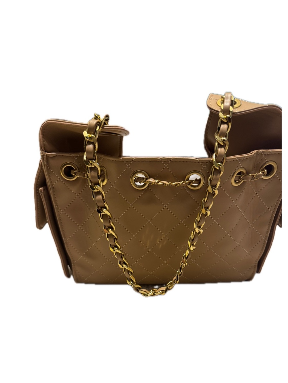Small Drawstring Shoulder Bag - Picture 2 of 4